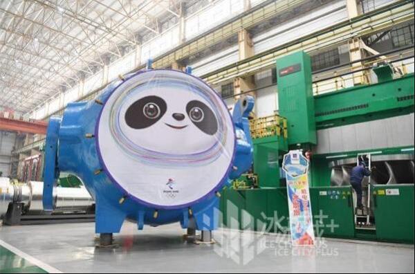 重165噸！哈電版“冰墩墩——豐寧抽水蓄能機組球閥